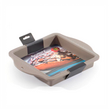 Berghoff studio cakevorm vierkant silicone beige 28,5x22,5x4cm
