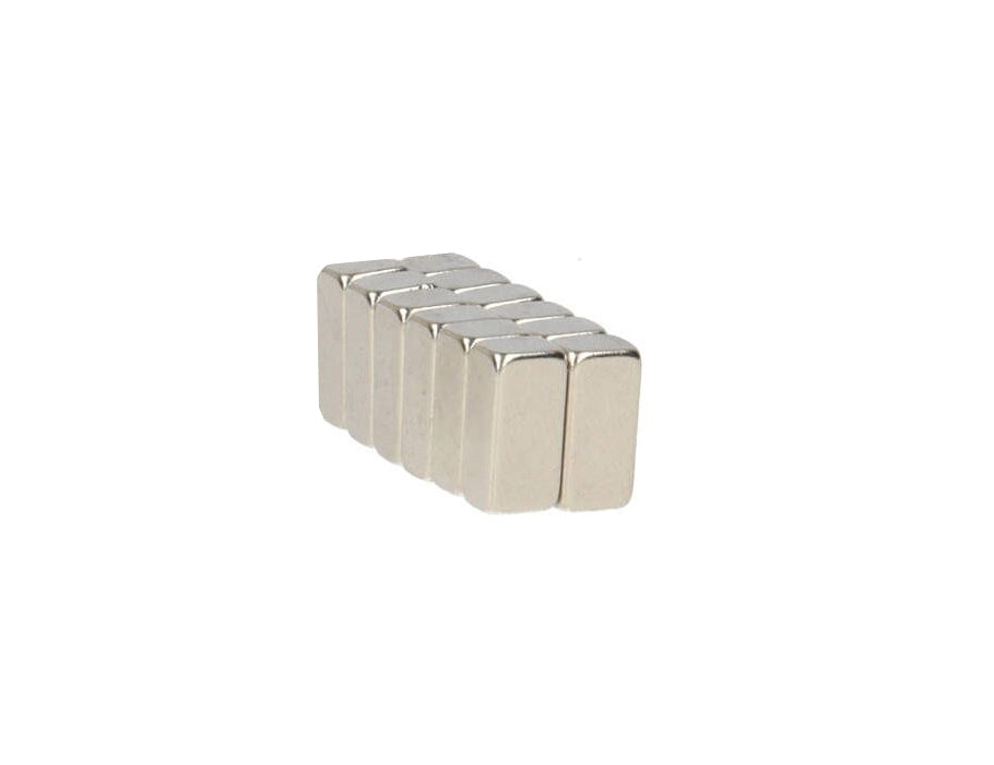 Saving topper block magnets - nickel -plated - 12st.