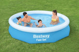 Bestway Piscine gonflable en jeu rapide avec pompe autour de 305 s
