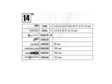 Dip keys set beta 1 4 1 2 98-piece