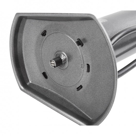 universal bicycle pump (av, dv, fv) 13 bar steel gray