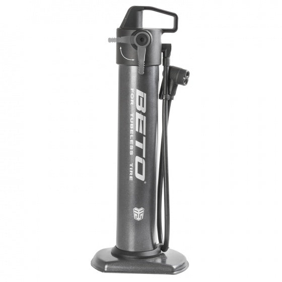 Beto Fahrradpumpe Universal (AV, DV, FV) 13 bar Stahl grau
