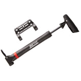 Fahrradpumpe Mini Plastik schwarz schwarz