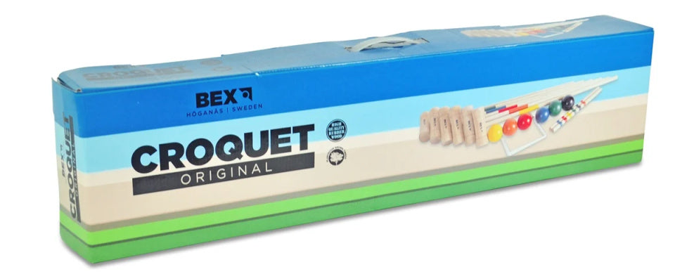 Bex Croquet Set Original 6 Spieler Rubberhout Blank