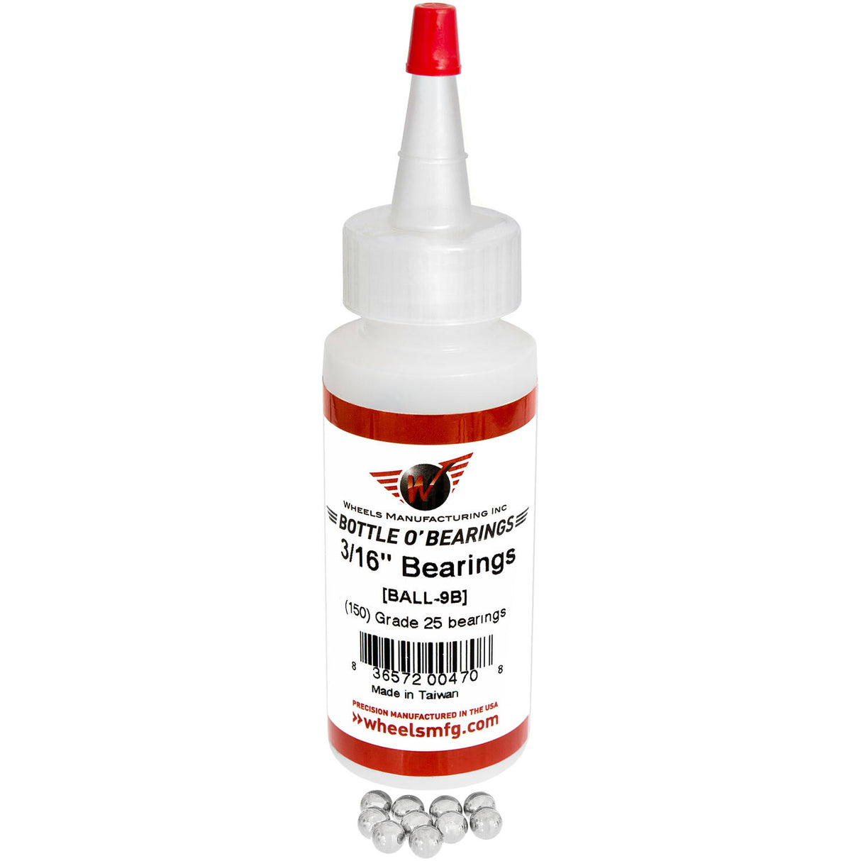 Hjul Produksjonshjul MFG Bullet 3 16 '' Grad 25 150 stykker