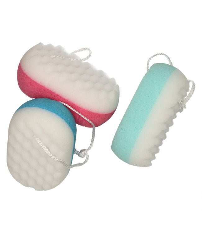 Bath fun sponge massage assorti