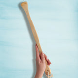 Bath fun back scratcher wood