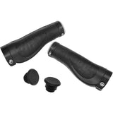 Trivio - bicycle grips rubber ergonomic lock-on black