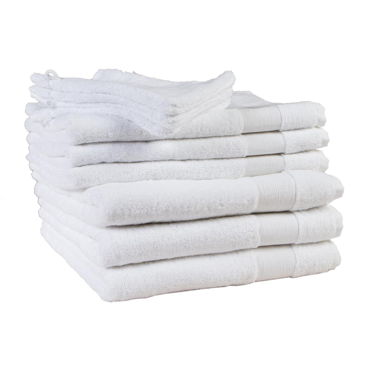 Tvättlapp taupe 17x24cm 550 gr 6 st