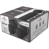 Berlingerhaus mokset 4-delig mat zwart