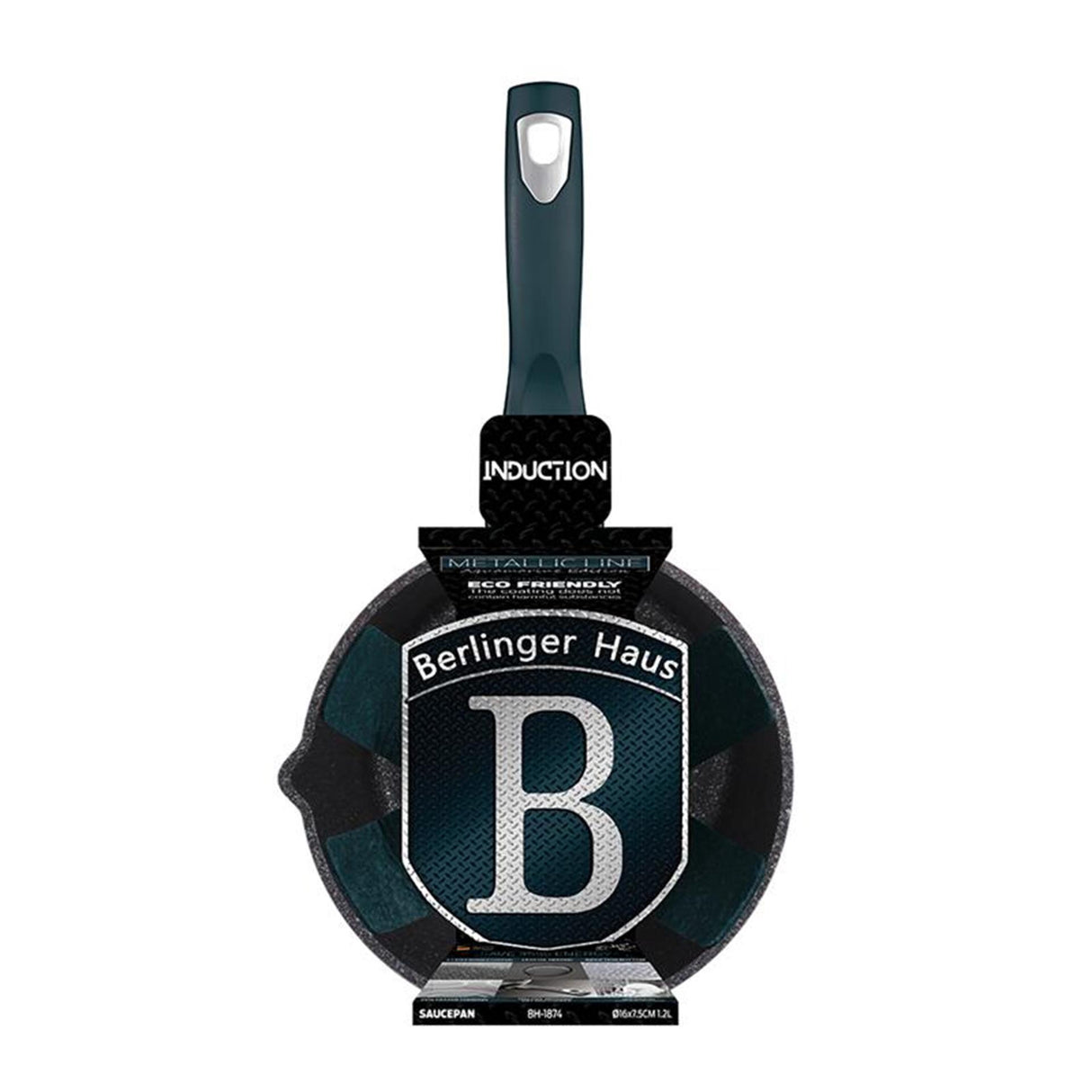 Berlingerhaus steelpan ø16cm aquamarine