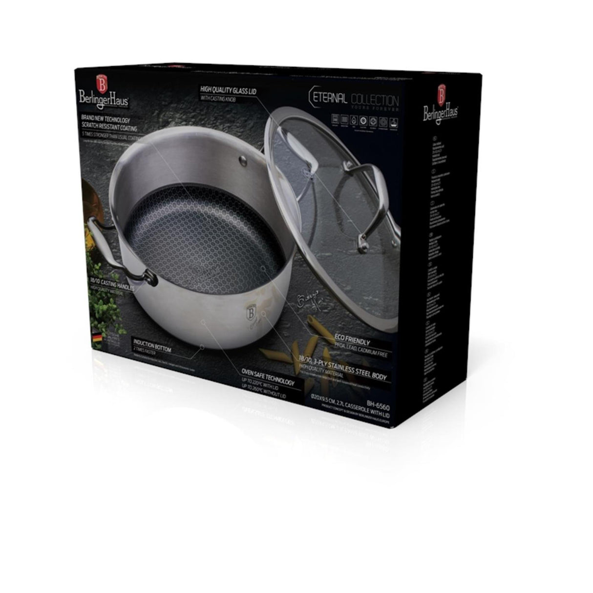 Berlingerhaus kookpan 20 eterna coating