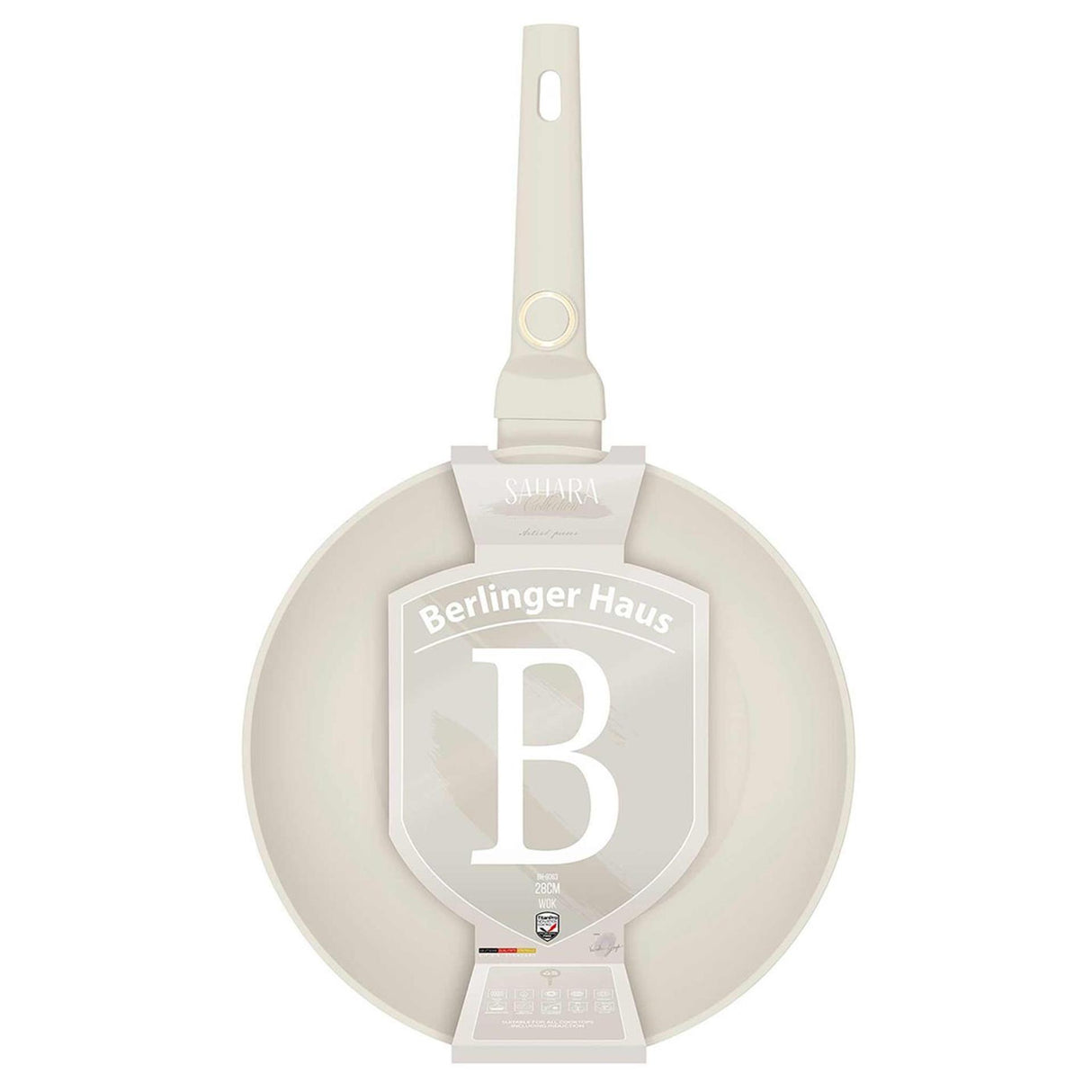 Berlingerhaus wok 28cm sahara collection