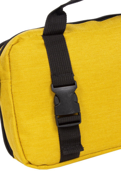 Rower krople torba na kierownicę z łodygiem łodygi na ramię nylon 3L żółty