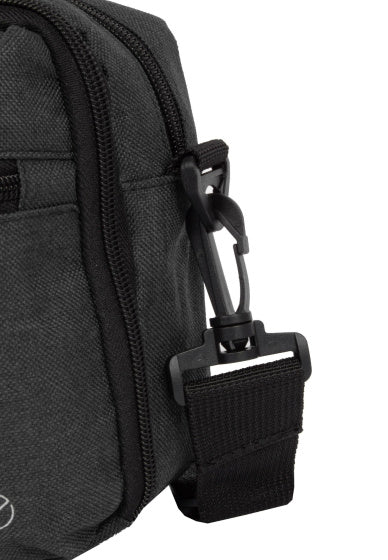 Sac de guidon gouttes à vélo avec bandoulière en nylon 3L noir