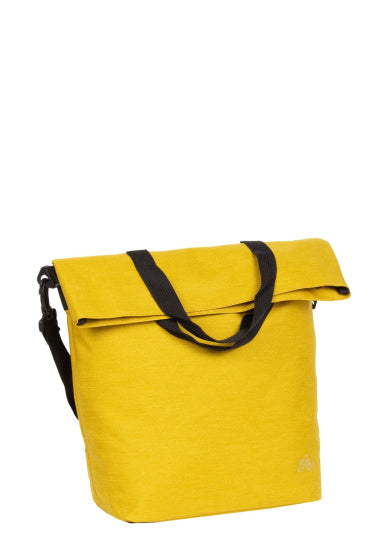 Bike Drops Shopper Vëlo Bag mat Schëllerband Nylon 12l giel