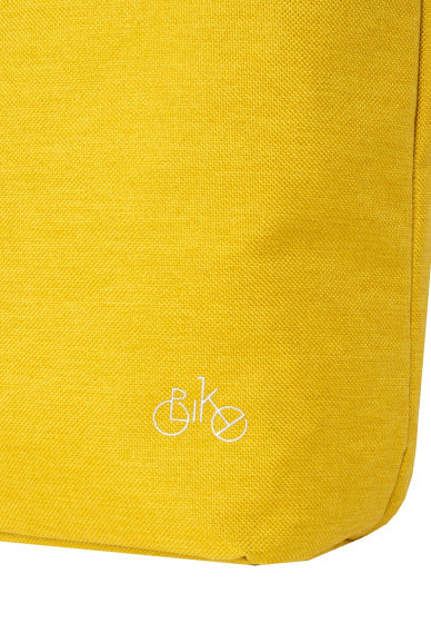 Bike Drops Shopper Vëlo Bag mat Schëllerband Nylon 12l giel