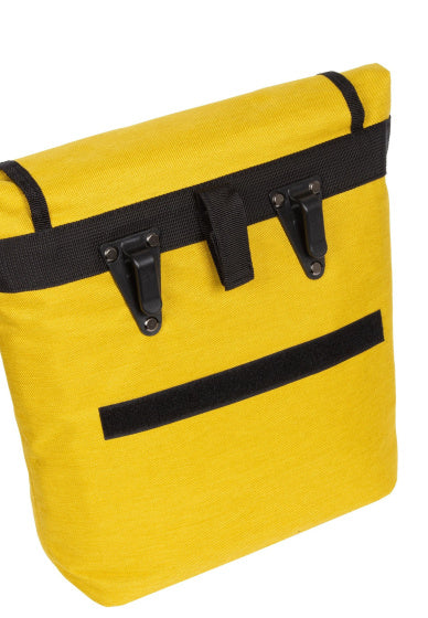 Bike Drops Shopper Vëlo Bag mat Schëllerband Nylon 12l giel