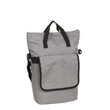 Bike Drops Shopper Torba rowerowa z łodygami łodygi na ramię nylon 12L szary