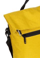 Bike drops handlebar bag with shoulder stem nylon 6l yellow