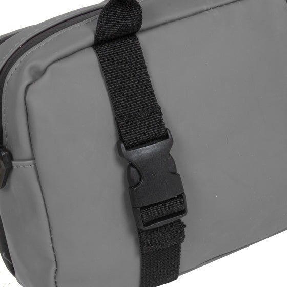 Bike Splash Water -repellent handlebar bag with shoulder strap 3l ​​gray