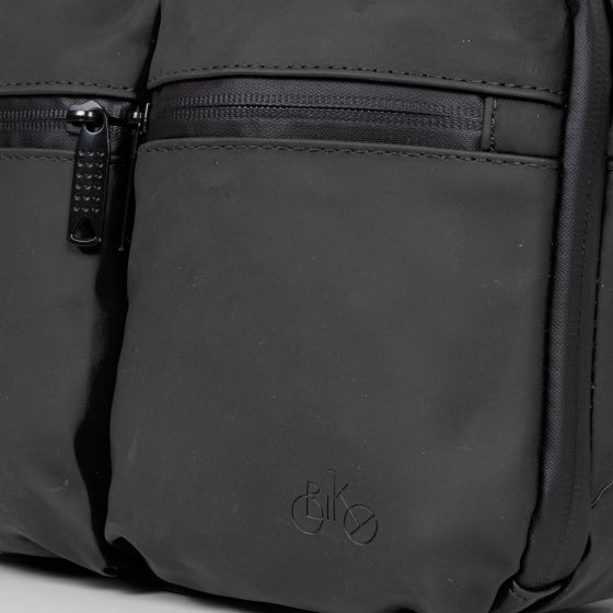 Sykkelsprut vannavstøtende styreveske med skulderstropp 3l sort