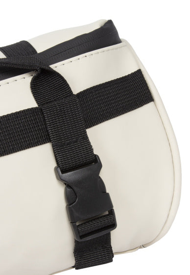 Cykelstænk vandafvisende styrtaske med skulderrem 3l beige