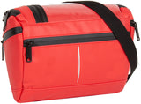 Bike Splash Water -repellent handlebar bag with shoulder strap 5l red