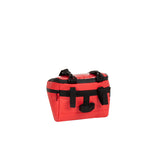 Bike Splash Water -repellent handlebar bag with shoulder strap 5l red