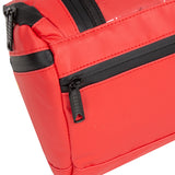 Bike Splash Water -repellent handlebar bag with shoulder strap 5l red
