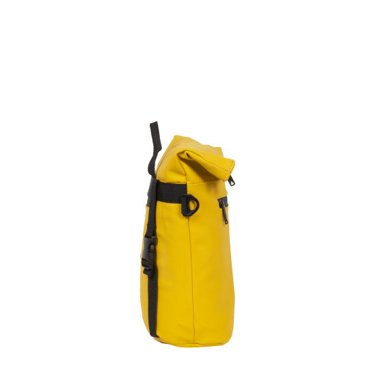 Bike Splash Water -repellent handlebar bag with shoulder strap 6l yellow