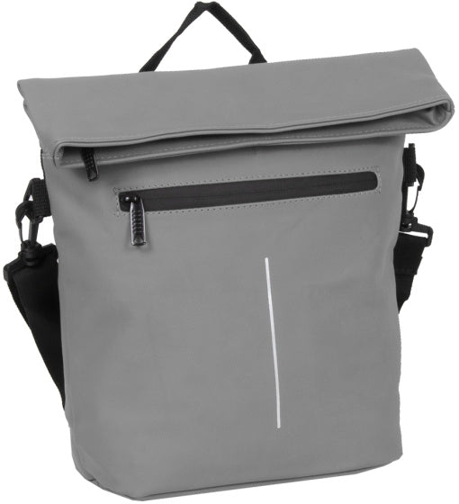 Bike Splash Water -repellent handlebar bag with shoulder strap 6l gray