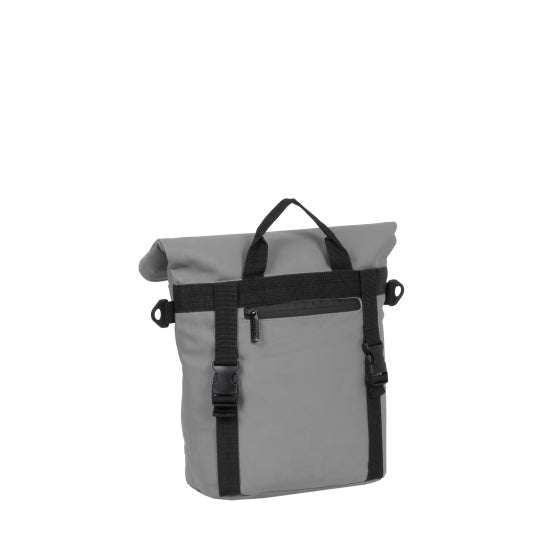 Bike Splash Water -repellent handlebar bag with shoulder strap 6l gray