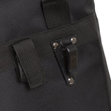 Fahrradwellenrad -Umhängetasche Nylon 12L Schwarz
