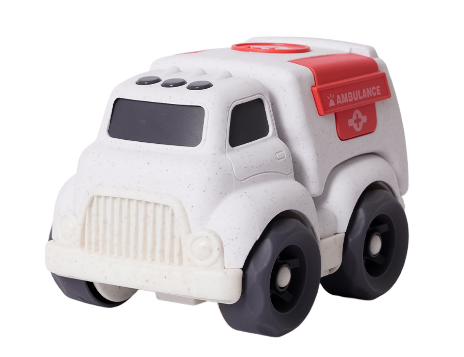 Bio toys bioplastic ambulance wagon (18cm)