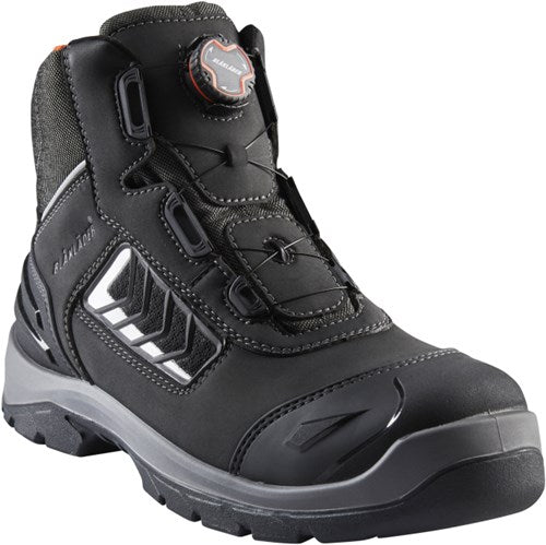 Blåkläder veiligheidsschoen 2453 s3 hoog boa | zwart oranje | maat 42 - 00.183.007.42
