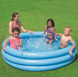 Intex Blue Inflatable Black Pool