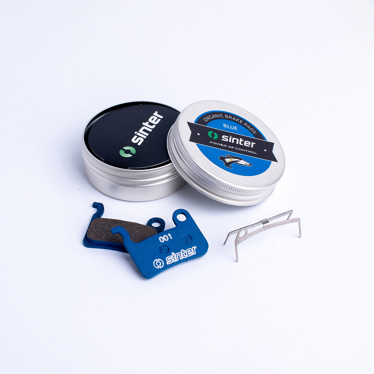 Disc freno blocca blu elettrico