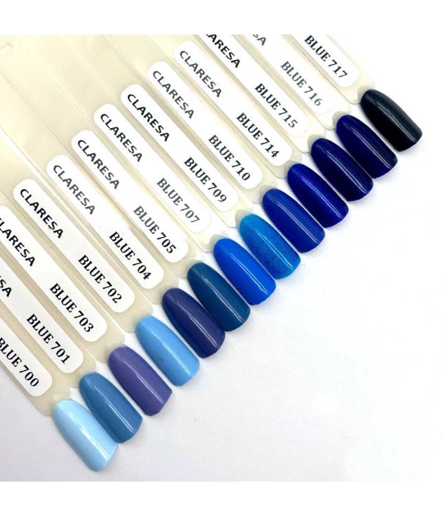 Claresa UV Led Gellak 5 ml Blue 707 Ta mig till floden
