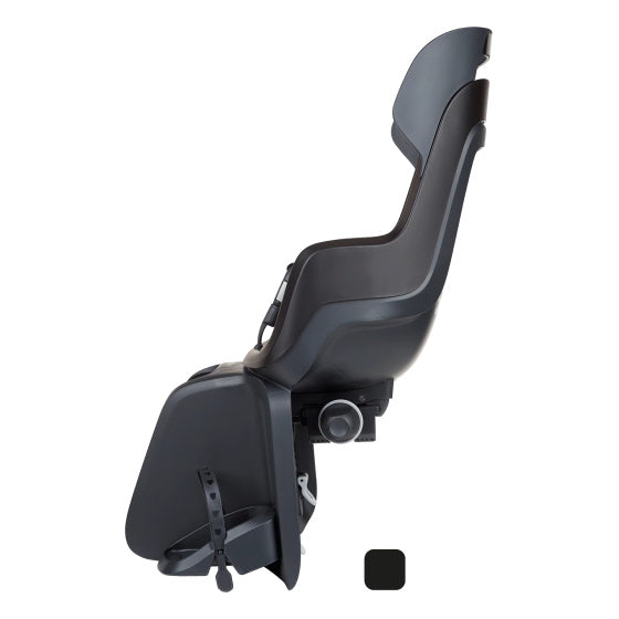 Asiento infantil de Bobike detrás de Go Maxi RS con confirmación de portaaviones (CFS) y modo de suspensión Urban Black