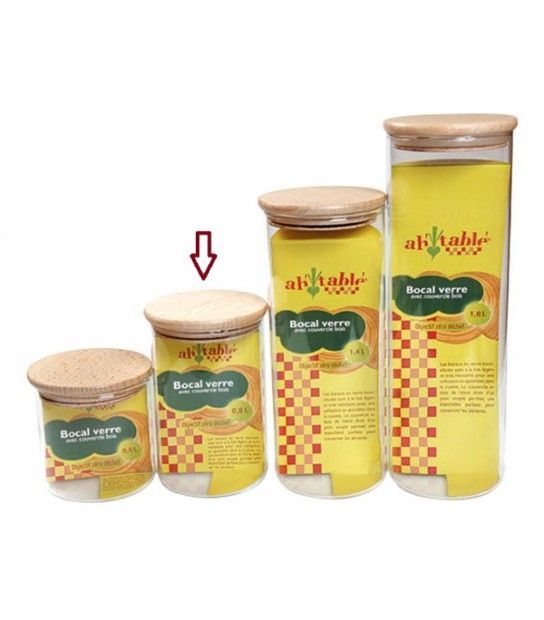 Ah! Table! Stock Bus - Glass - 0.8l - 15cm