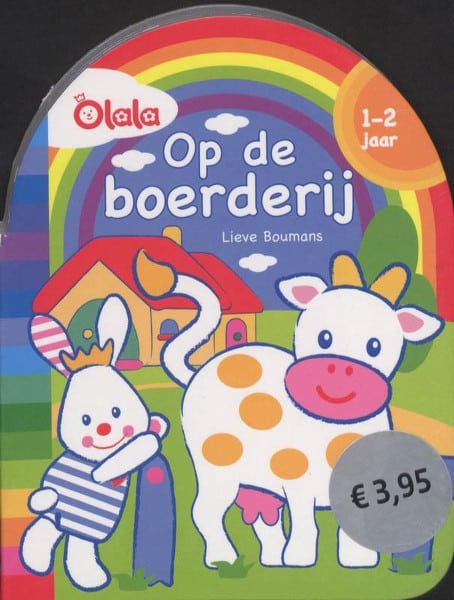 Bongers igrača kartonska knjižica na kmetiji 1-2 let