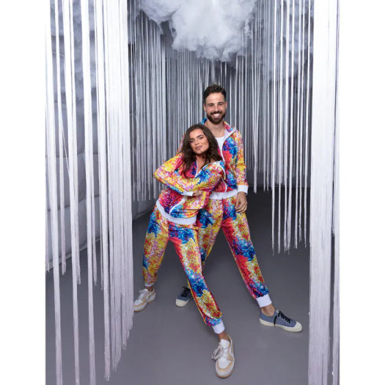 Boland Disco Babe Tracksuit Women Multicolor size L