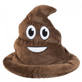 Boland Hat Poep emotikon unisex 30 cm hnědá