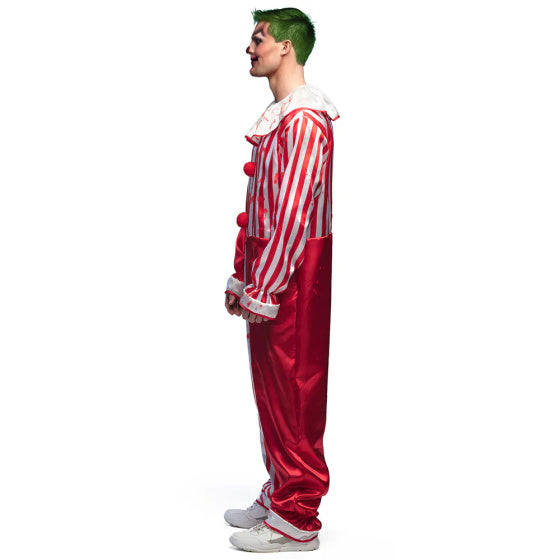 Boland Killer Clown costume Men Red White Size 50 52 (M)