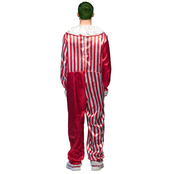 Boland Killer Clown costume Men Red White Size 50 52 (M)