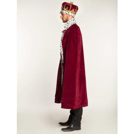 Boland Costum Set Majesteit Unisex Polyester rød en størrelse