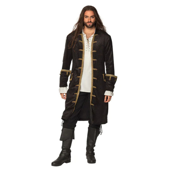 Boland pirate veste hommes polyester noir taille taille 52
