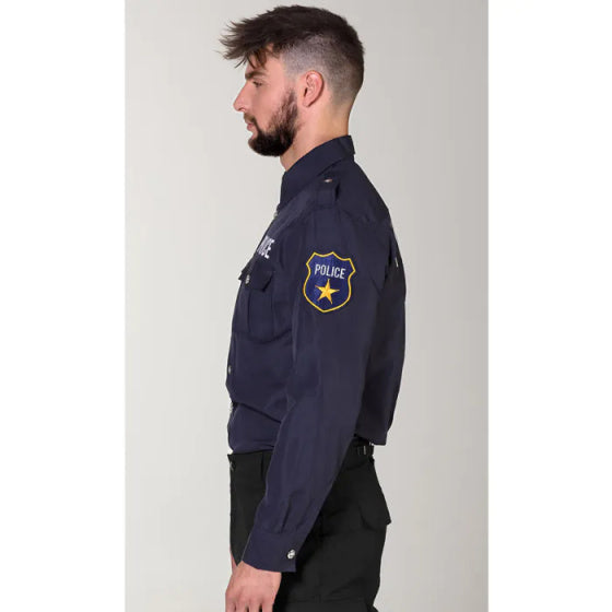 Boland PolitieBlobouse Polyester Männer dunkelblau Größe 50-52