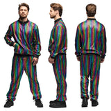 Booland Tracksuit Regenboog Männer Gréisst l